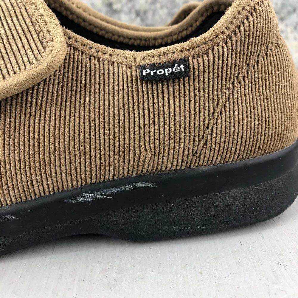 Propet Mens 10.5M (D) Cush N Foot Brown Orthopedic Diabetic Edema Shoes M0202